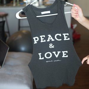 Peace and Love Spiritual Gangster Top
